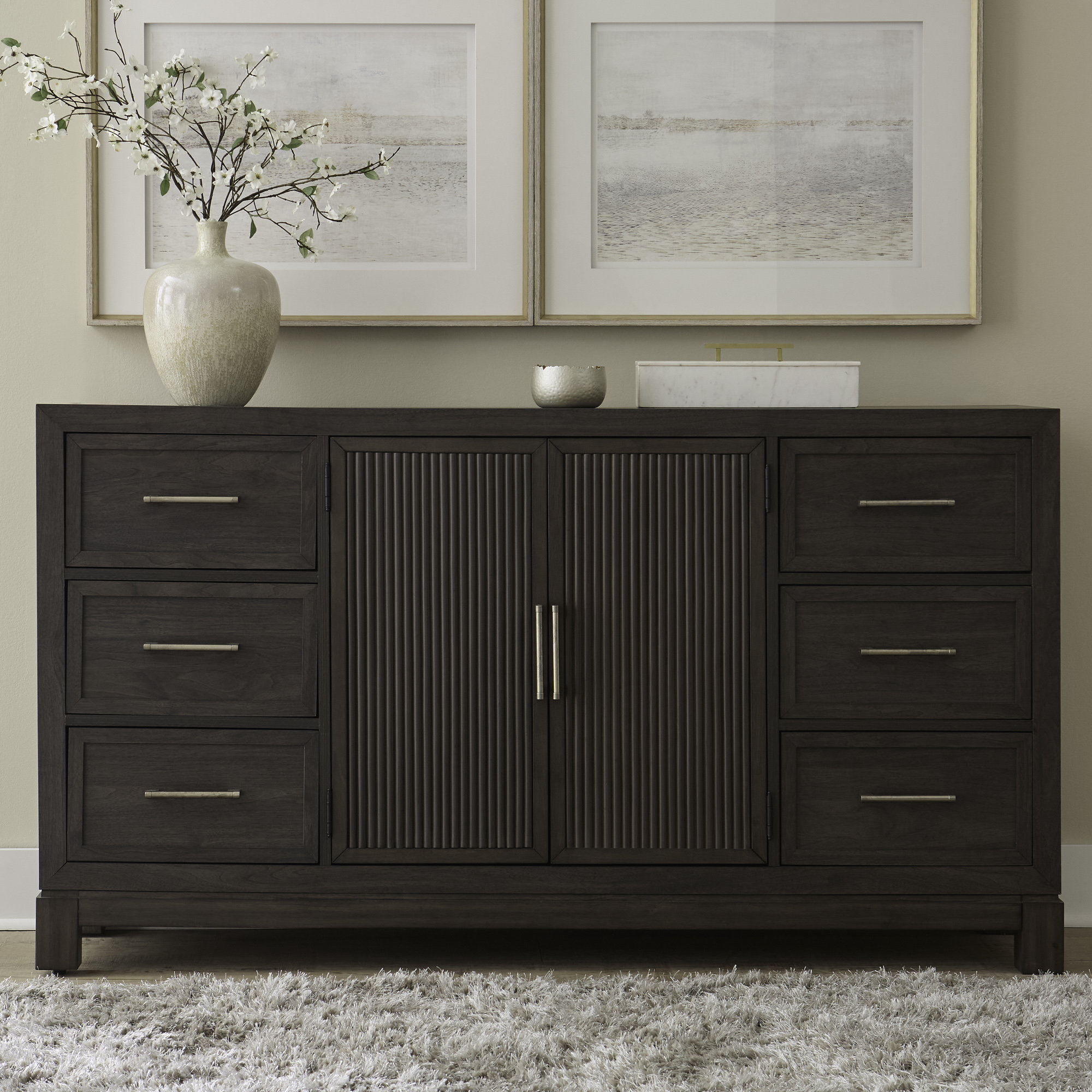 DRAWER ジャカードブザムブラウス　36 Keniston+2+Door+6+Drawer+